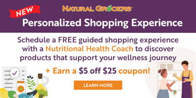 Natural Grocers expands free educational services with knowledgeable and friendly personalized shopping sessions.