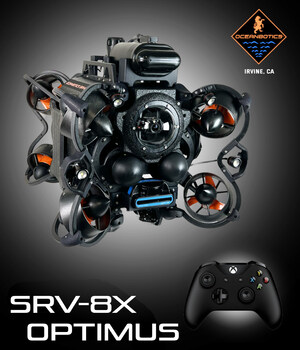 Introducing The SRV-8X Optimus Underwater ROV