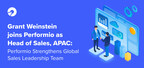 Grant Weinstein joins Performio as Head of Sales, APAC -- Performio Strengthens Global Sales Leadership Team