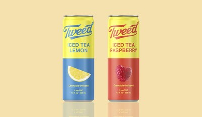 Lemon and Raspberry Tweed Iced Tea™ (CNW Group/Canopy Growth Corporation)