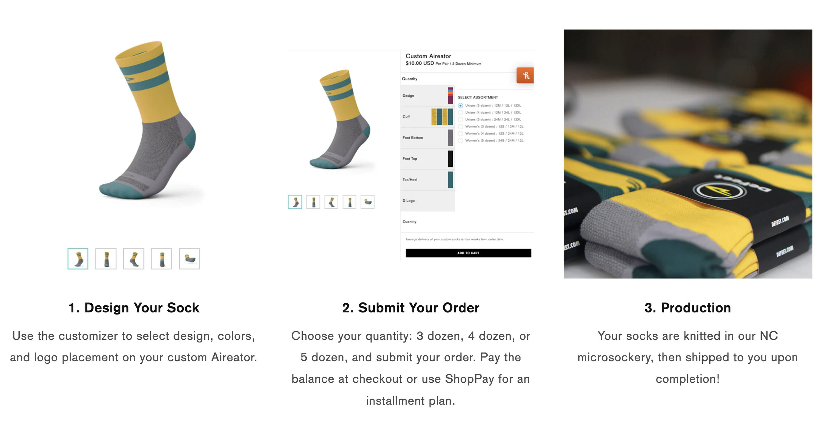 DeFeet Introduces Knit My Sock™ Customizer