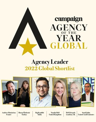 Raj Kamble the only Indian Nominee at Campaignâ€™s Global Agency of the Year Awards 2023