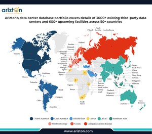 Arizton Launches Data Center Database: Get Access to Existing &amp; Upcoming Data Center Portfolios in 50+ Countries