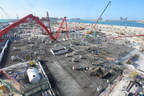 First concrete pour completed at Select Group's ultra-luxury Six Senses Residences The Palm, Dubai.