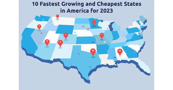 United Regions Van Lines 10 Fastest Growing And Cheapest States In America For 2023 ?p=facebook