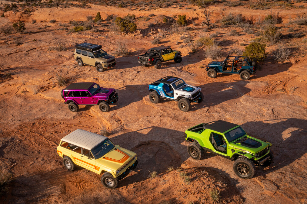  La marca Jeep® recorre los senderos en el 7.° Jeep Safari anual de Pascua con una colección de nuevos conceptos