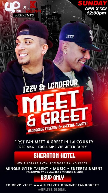 Latino Talent Takes Over Los Angeles: Uplive Presents Izzy and Legend Meet & Greet - Vimarsana News