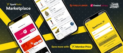 Spark Marketplace App - (c) 2023 Fire & Flower Holdings Corp. (CNW Group/Fire & Flower Holdings Corp.)