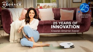 ECOVACS Group celebrates 25 Years with industry-leading innovations