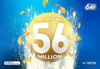 Lotto 6/49 - $56 million up for grabs at the next draw!