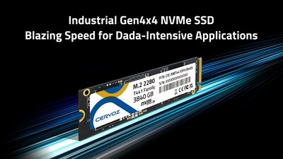 Cervoz Technology introduces its new industrial-grade T441 NVMe PCIe Gen 4x4 SSDs, boasting exceptional performance. Deliberately designed to address the growing automation trend in the industry, the T441 is the perfect choice for companies seeking cutting-edge technology in high-quality storage solutions.