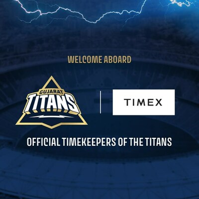 Timex Becomes the Official Timekeeper of Gujarat Titans