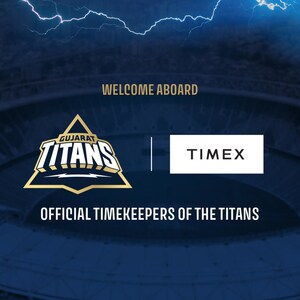 Timex Becomes the Official Timekeeper of Gujarat Titans