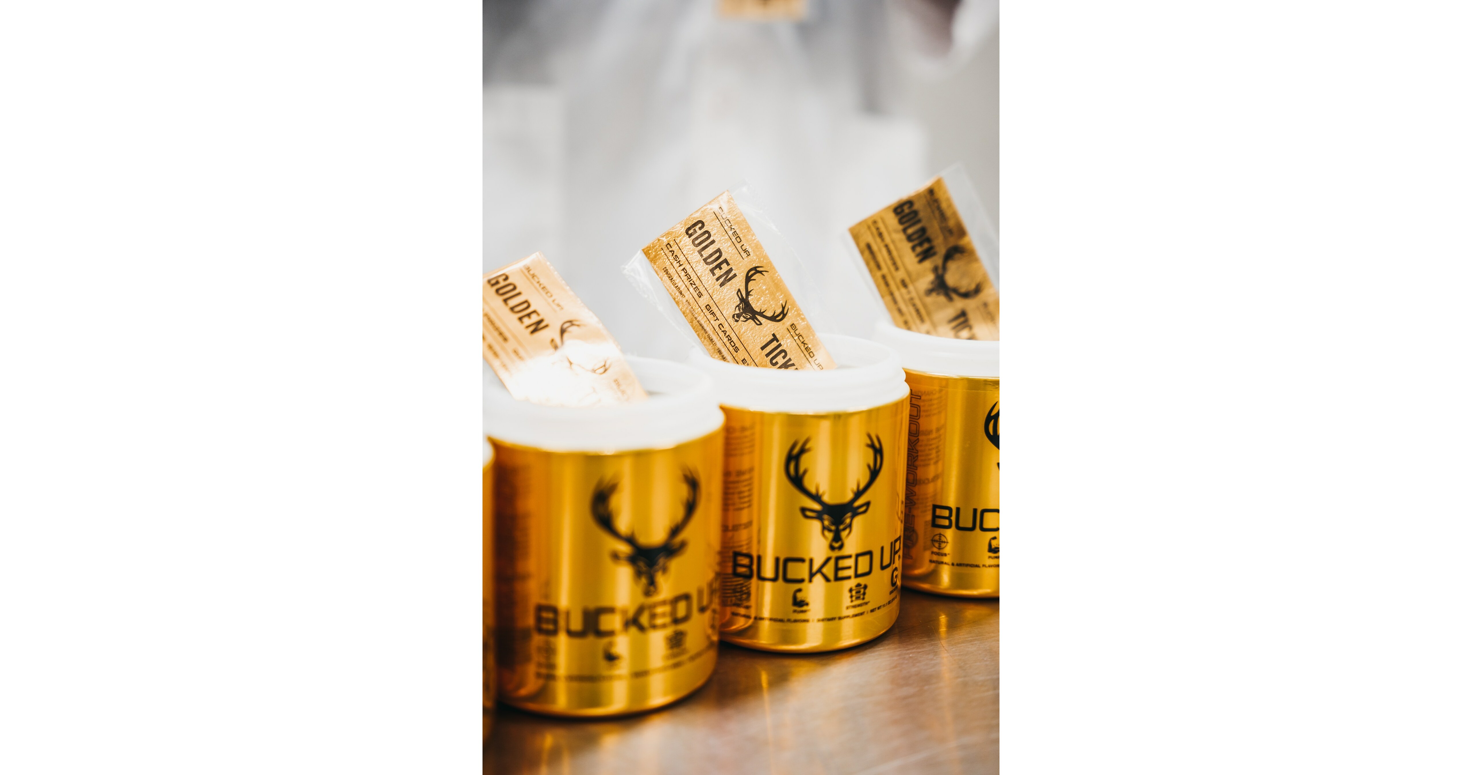 Bucked Up begins selling its travel tubs of Bucked Up and BAMF