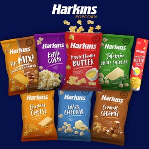 Harkins Announces Major Expansion of its Industry-First Grocery Packaged Ready-to-Eat Popcorn