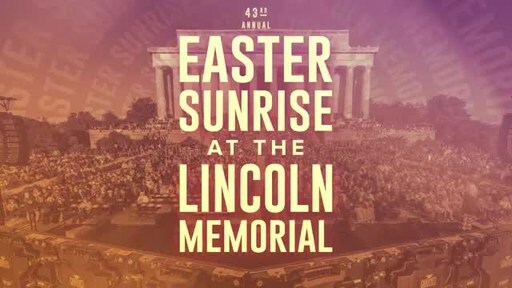 People of all ages, races, and backgrounds come together on the steps of the Lincoln Memorial at dawn every Easter Sunday to celebrate the resurrection of Jesus. This longtime Washington tradition draws thousands. All are welcome; service begins promptly at 6:30am Sunday, April 9, rain or shine.