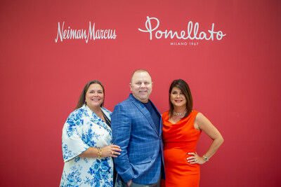 Nathalie Diamantis, Elias Synalovski, and Jackie Nespral at Neiman Marcus Coral Gables.