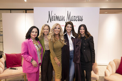 Adriana Sender, Brie Olson, Diana McBride, Katherine Schwarzenegger Pratt, and Kelly Bartlett at Neiman Marcus Fashion Island.