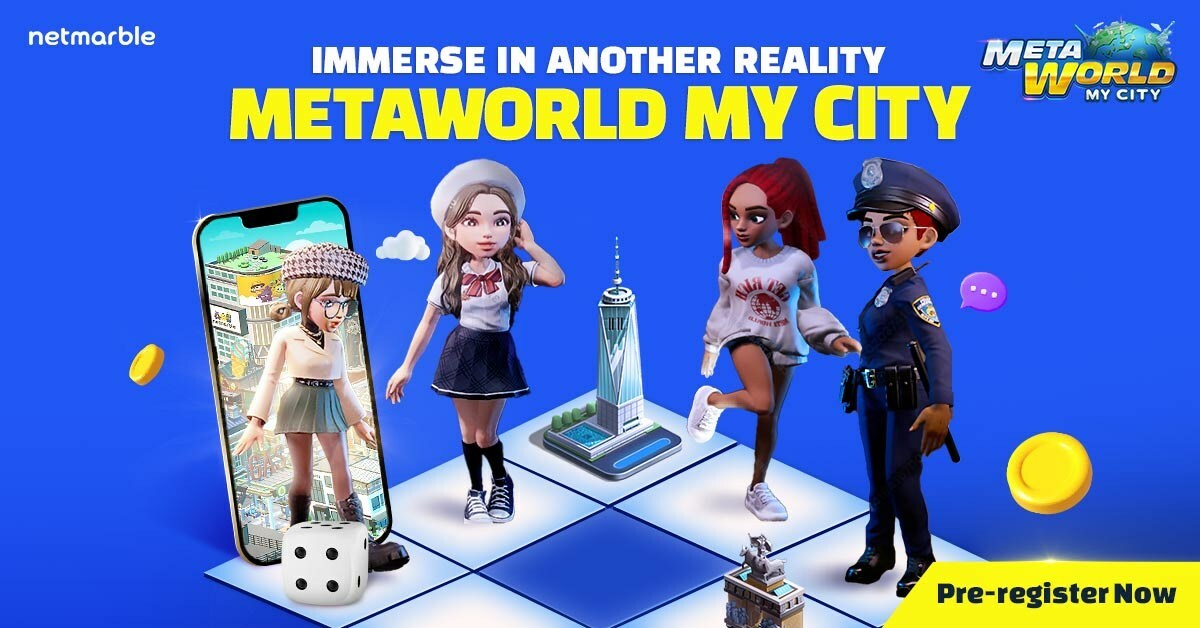 Meta World: My City on X: 🌍 Meta World: My City 🌍 Secure your spot in  [Meta World: My City] by pre-registering now! Join our pre-registration  events now! 💌 💝 Pre-registration Link