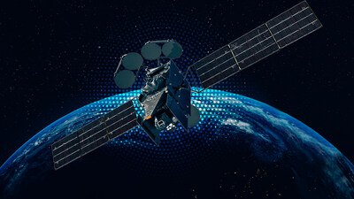 Illustration of Intelsat 40E, TEMPO's commercial satellite host. Credits: Maxar