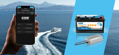 Special chargers for Exide's Marine & Leisure Li-Ion battery range