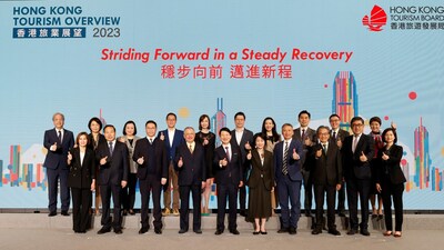 More than 1,600 trade representatives from Hong Kong, Mainland China and overseas travel agencies, attractions, hotels, airlines, retailers, restaurants, meeting and exhibition operators, cruise lines, and other travel sectors attended the Tourism Overview. (CNW Group/Hong Kong Tourism Board)