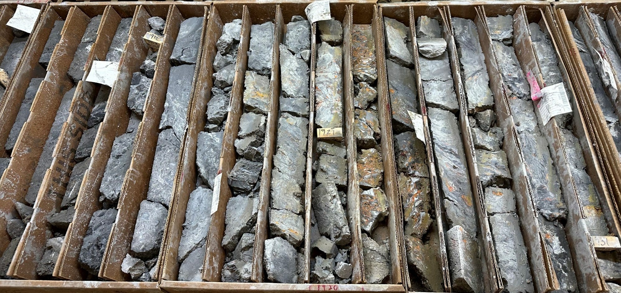 Photo 3 – Carlin-type mineralization in Hole iRH23-09 (CNW Group/i-80 Gold Corp)
