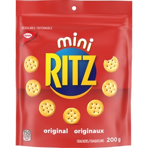 Mondelēz Canada Introduces Snackable Mini Version of the Iconic RITZ® Cracker