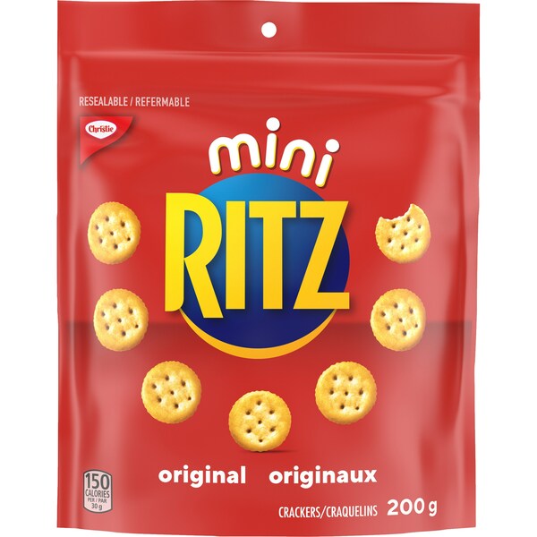 Mondelēz Canada Introduces Snackable Mini Version of the Iconic RITZ