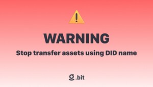 .bit Issues a Warning on Current Risks of Using Decentralized Identifiers for Asset Transactions