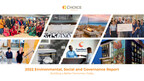 Choice Hotels International 2022 Environmental, Social and Governance Report: Building a Better Tomorrow, Today