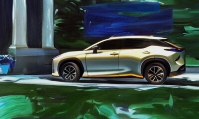 2023 New York International Auto Show Guests Use Artificial Intelligence to Create their Picture-Perfect Lexus