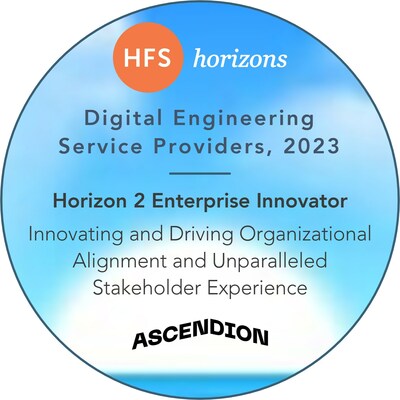 Ascendion is Horizon 2 Enterprise Innovator in HFS Research report Digital Engineering Service Providers, 2023