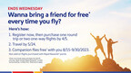THREE DAYS ONLY: SOUTHWEST AIRLINES LAUNCHES LIMITED-TIME PROMOTIONAL COMPANION PASS OFFER