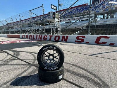 The limited-edition 125th Anniversary sidewall design will be featured on 3,500 tires at all three national series races during the special 75th anniversary NASCAR Throwback Weekend of races held at the Darlington Raceway the weekend of May 12-14, 2023.