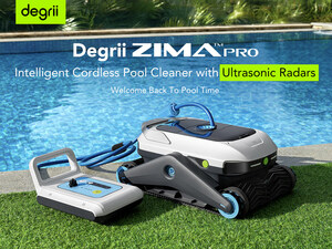 Degrii Launches World's First Ultrasonic Robot Pool Cleaner on Kickstarter