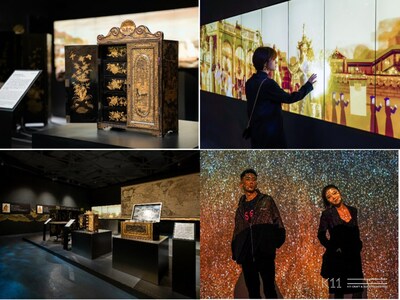 Voyage de Savoir-Faire: K11's first immersive digital exhibition on Chinese craftsmanship. (PRNewsfoto/K11 Group)
