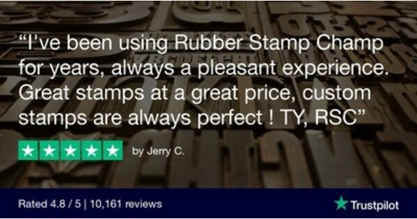 Name Stamps Rubber Stamp Champ