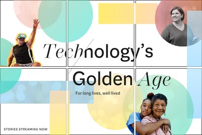 Banner de la serie "Technology's Golden Age" (PRNewsfoto/Consumer Technology Association)