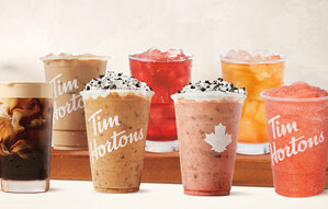 Voici le cappuccino glacé OREO DOUBLE CRÈME®, le givré crémeuxMC OREO® et fraise et le café infusé à froid au caramel anglais - les NOUVELLES boissons froides de Tim Hortons pour faire le plein de fraîcheur ce printemps et cet été!