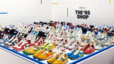 Open in Chicago April 6-7, eBay’s The '85 Shop honors the birth of the Air Jordan 1 and features the greatest collection of original Air Jordan 1s ever assembled.