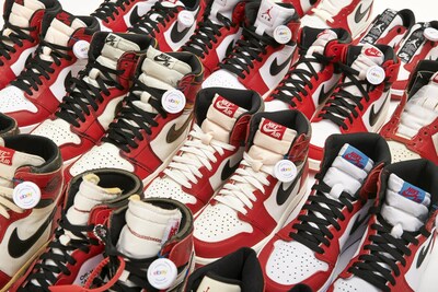 Widely considered “the sneaker that started it all,” the origin story of the Air Jordan 1 - told in the just-released film “Air” - is celebrated in The ’85 Shop.