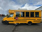 GreenPower Motor Delivers First Purpose-Built, All-Electric Type A School Buses to Portland Public Schools