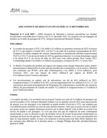 ADM ANNONCE SES RSULTATS FINANCIERS AU 31 DCEMBRE 2022 (VERSION PDF) (Groupe CNW/Aroports de Montral)