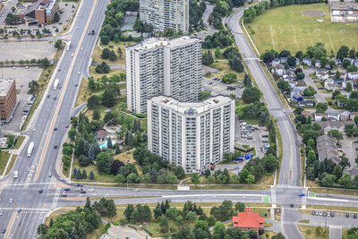 Multi-family complex - Brampton, Ontario (CNW Group/Crestpoint Real Estate Investments Ltd.)