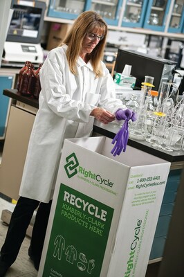The RightCycle™ Program is the first large-scale recycling effort for non-hazardous lab, cleanroom, and industrial PPE waste.