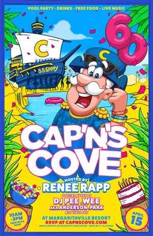 Cap'n Crunch is Setting Sail for Coachella Valley for his Epic Birthday Bash