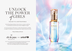 Clé de Peau Beauté and UNICEF Join Together to Benefit 5.7 Million Girls through Education, Employment, and Empowerment Programs with Partnership Renewal