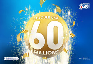 Lotto 6/49 - Vous pourriez gagner 60 millions de dollars au tirage de samedi!