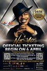 Ne-Yo's Concert in Thailand Officially Begins Ticket Sales; Feel the Spectacular Music Live Organized By Color Star Technology on May 20!